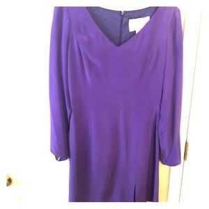 Hugo Buscati Collection silk purple dress
